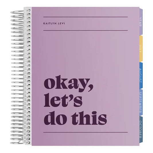 **SPECIAL ORDER** Toile Mantra OK Monthly Planner - Jan '27 to Dec '27