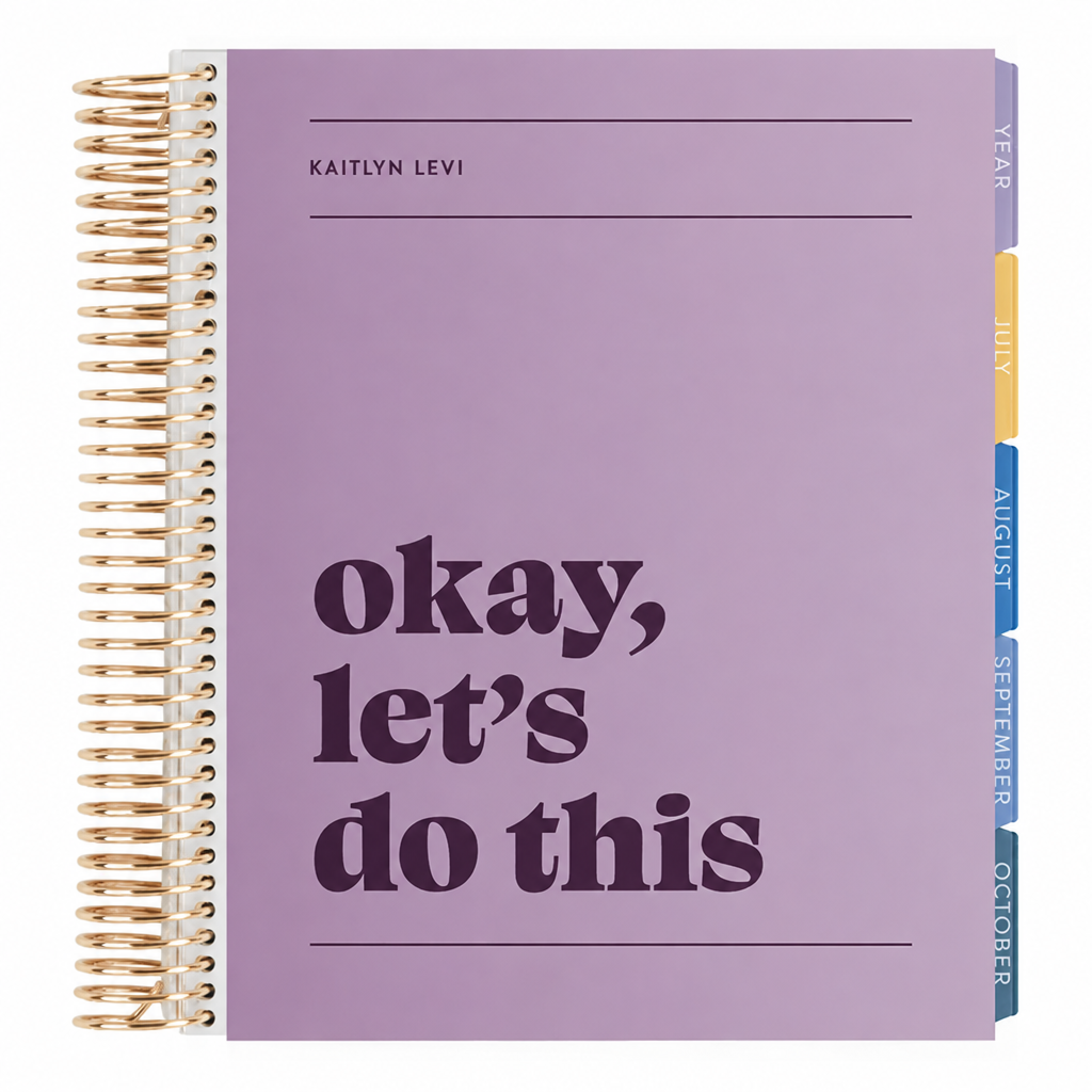**SPECIAL ORDER** Toile Mantra OK Monthly Planner - Jan '27 to Dec '27