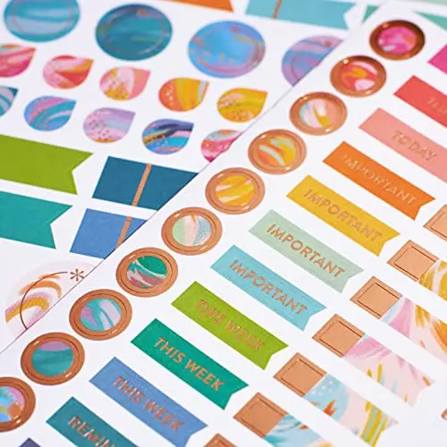 Assorted A5 LifePlanner™ Sticker Pack - EttaVee