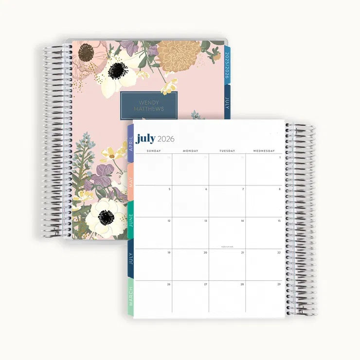 **SPECIAL ORDER** Bouquet Horizonal LifePlanner™ - Jul '25 to Jun '26