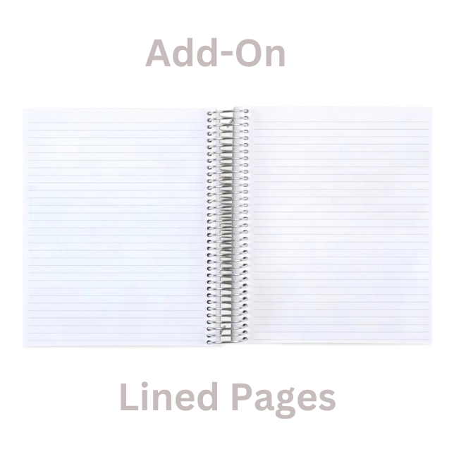 40 Add-On Pages - Monthly Planner [Available Only with Monthly Planner Purchase - Not Available with Bundles]
