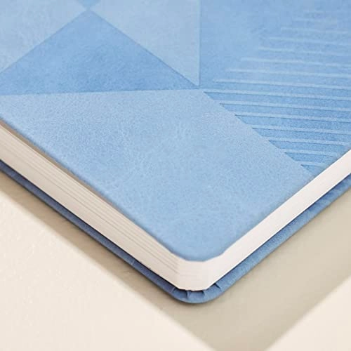 5x8 Focused Softbound Notebook - Tranquil Blue, Lined