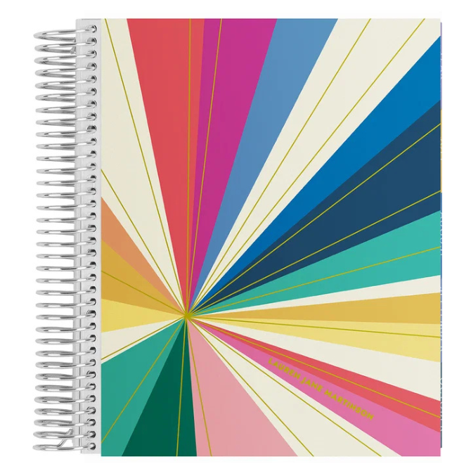 7x9 Metallic Legacy Coiled Notebook