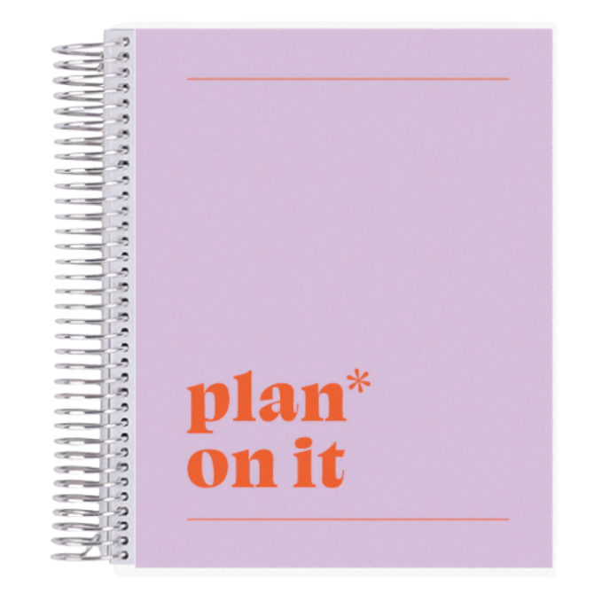 7x9 Plan on It Coiled Notebook