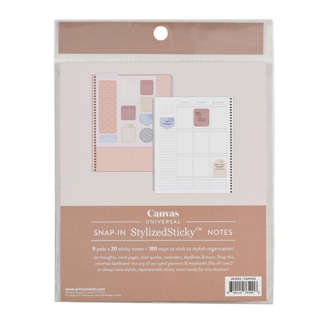 Canvas Universal Snap-In Stylised Sticky™ Notes