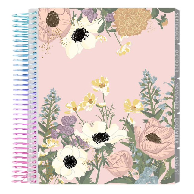 **SPECIAL ORDER** Bouquet LifePlanner™ [Minimal Hourly Interior] - Jul '25 to Jun '26