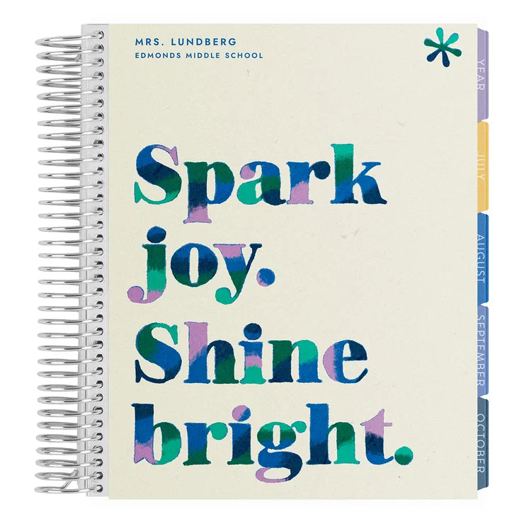 **SPECIAL ORDER** Toile Chromatic Inspiration Bright Monthly Planner - Jan '27 to Dec '27