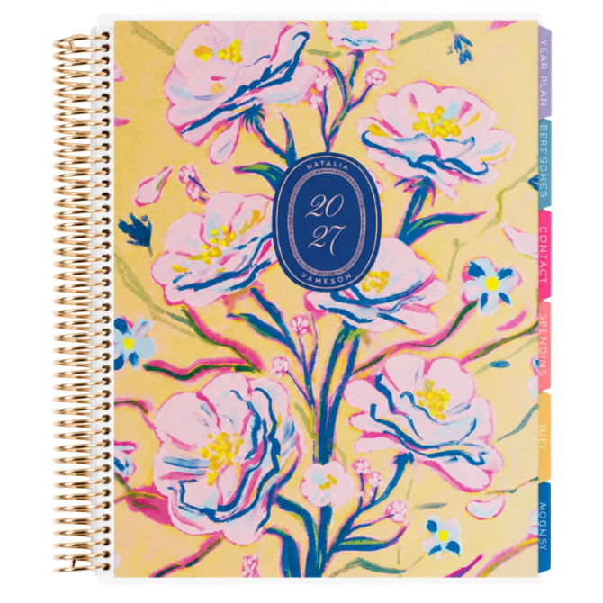 **SPECIAL ORDER** Toile Bold Florals Monthly Planner - Jan '27 to Dec '27