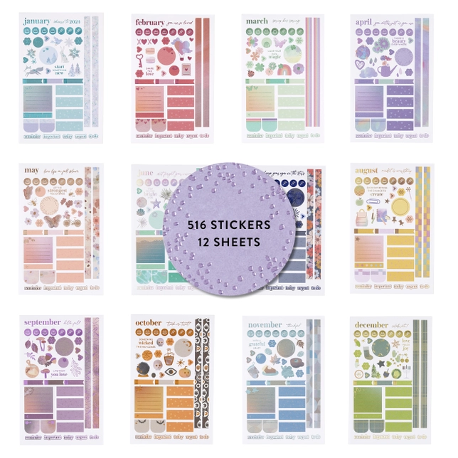 Sticker Book - Monthly - Edition 9 NEW