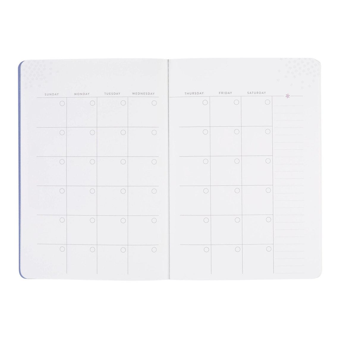 Undated Monthly Petite Planner