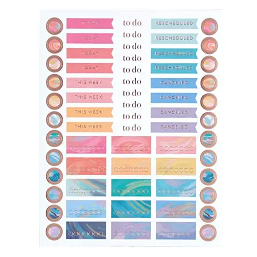 7x9 Assorted LifePlanner™ Sticker Pack - EttaVee