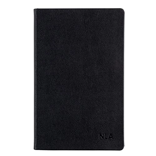 5x8 Focused Softbound Notebook - Black, Lined