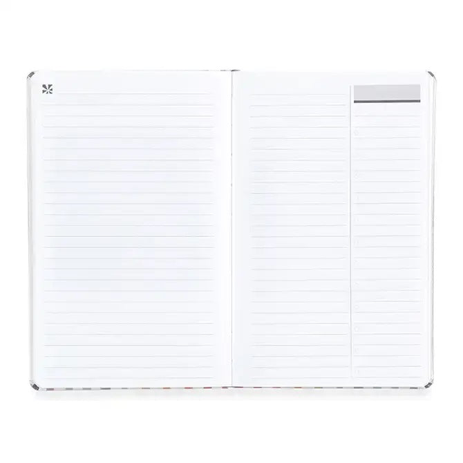 5x8 Softbound Notebook - Striped Productivity
