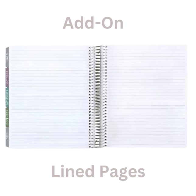 **SPECIAL ORDER** Canvas Horizontal LifePlanner™ - Jan '25 - Dec '25