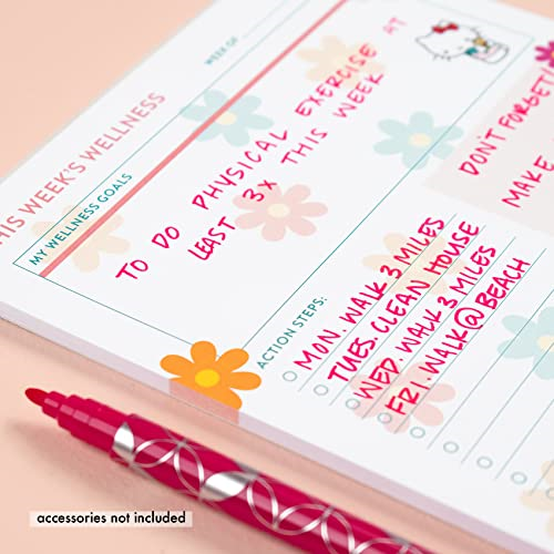 Hello Kitty Wellness Notepad NEW