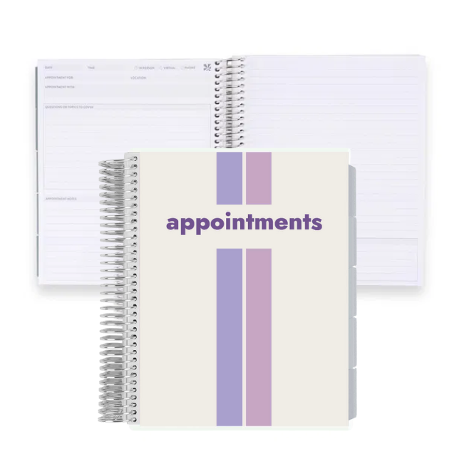 UNDATED Parallel Appointment Book