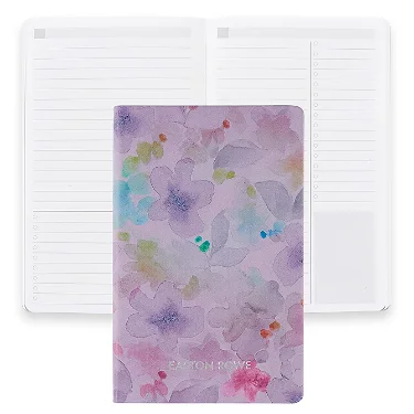 5x8 Softbound Notebook - Petals Productivity