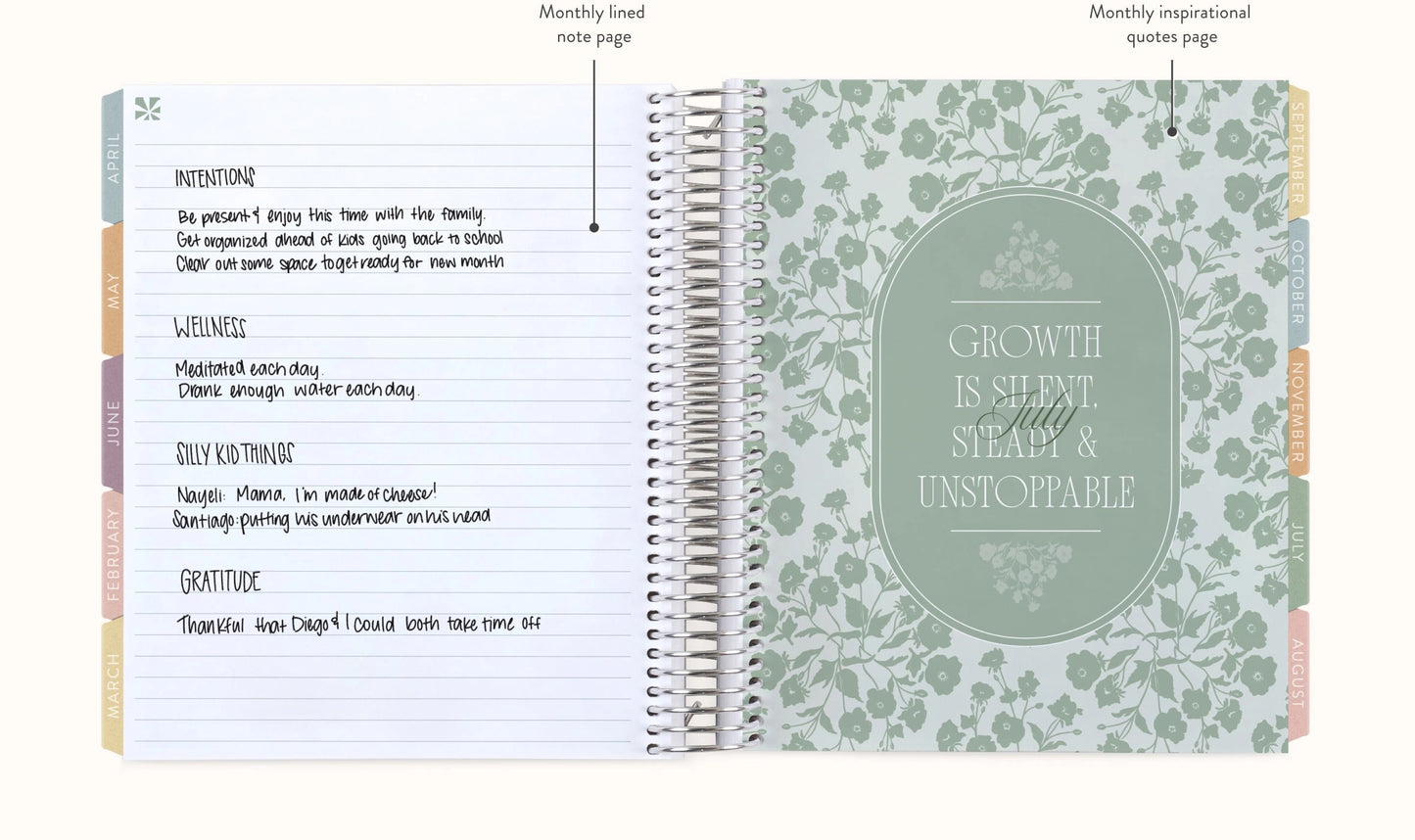 **SPECIAL ORDER** Bouquet Hourly LifePlanner™ - Jul '25 to Jun '26
