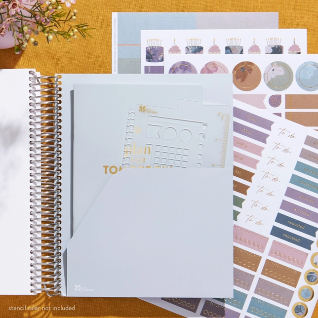 **SPECIAL ORDER** Bold Blooms Compact Vertical Planner LifePlanner™ - Jan '25 - Dec '25