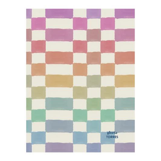 Watercolour Checkered Cover 7 x 9