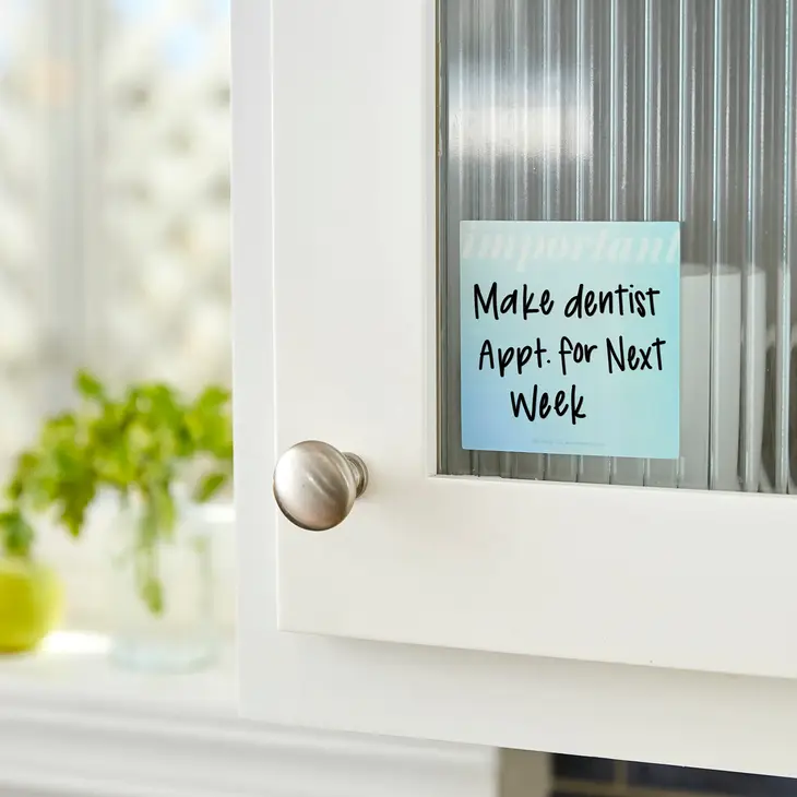 Reusable Sticky Notes - Daily Priorities - Blue