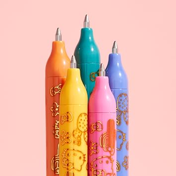 Hello Kitty And Friends Metallic Gel Pens 5-pack