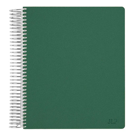 **SPECIAL ORDER** Legacy Forest Green Snap-In Vegan Leather Monthly Planner cover