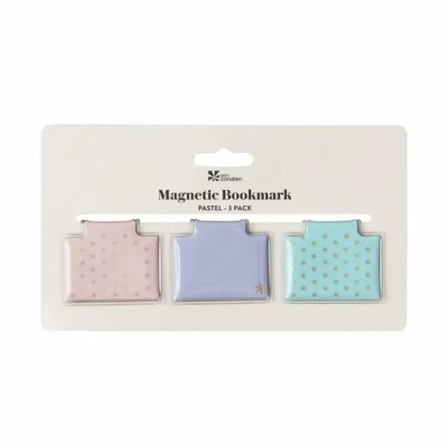 Coming Soon - Pastel Magnetic Bookmarks 3-Pack