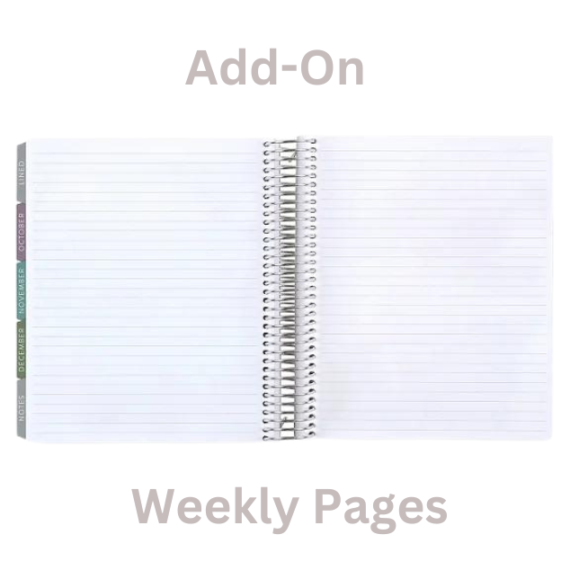 **SPECIAL ORDER** Canvas Vertical LifePlanner™ - Jan '25 - Dec '25