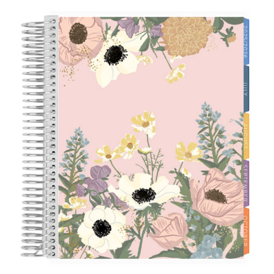 **SPECIAL ORDER** Bouquet LifePlanner™ [Hexagon Hourly Interior] - Jul '25 to Jun '26