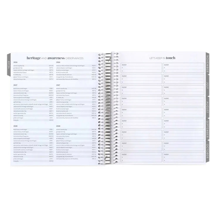 **SPECIAL ORDER** Minimal Wallpaper Mist Dashboard LifePlanner™ - Jan '27 to Dec '27