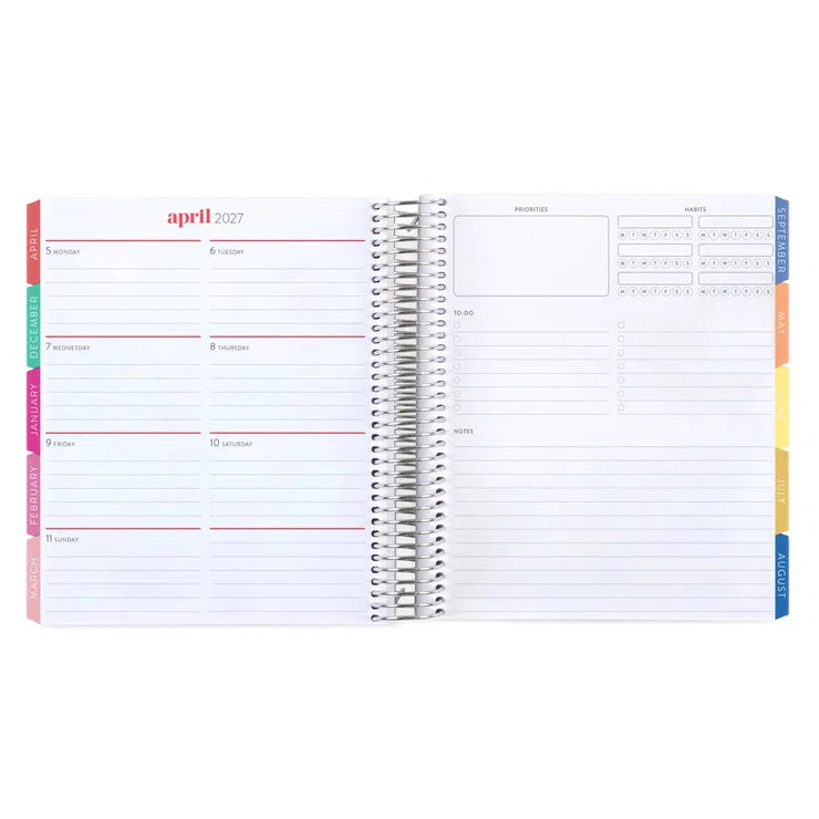 **SPECIAL ORDER** Journey Legacy Dashboard Planner - Jan '27 to Dec '27 Legacy Dashboard interior spread 1