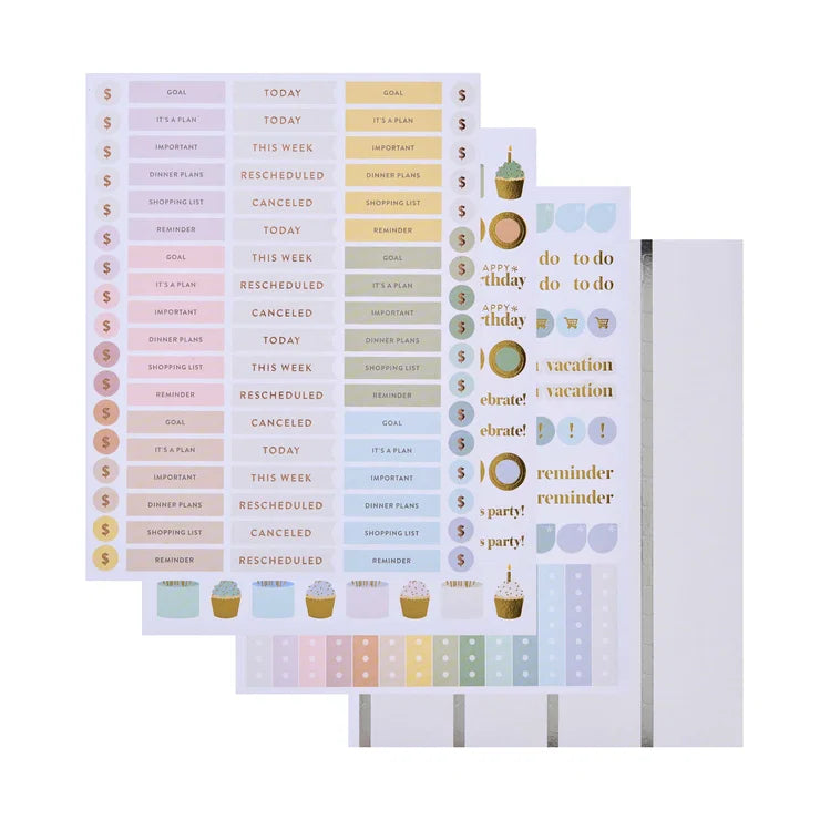 **SPECIAL ORDER** Toile Chromatic Inspiration Pink Dashboard Planner - Jan '27 to Dec '27
