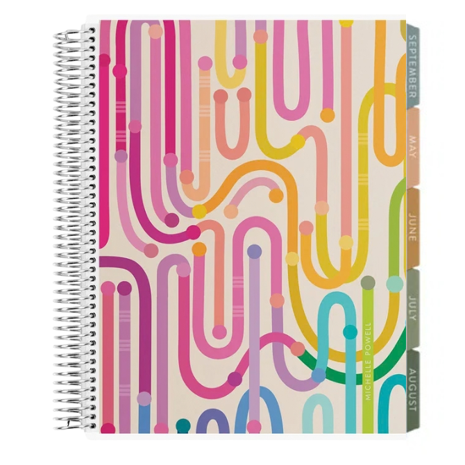 **SPECIAL ORDER** Toile Journey Horizontal Teacher Lesson Planner- Jan '27 to Dec '27
