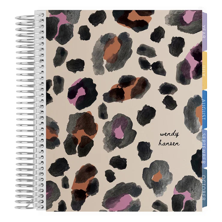 **SPECIAL ORDER** Toile Leopard Monthly Planner - Jan '27 to Dec '27