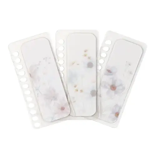 Mini Snap-In Bookmark Trio - Wildflowers