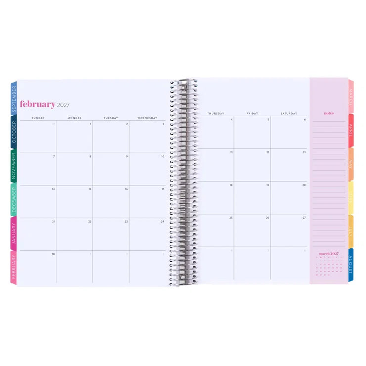 **SPECIAL ORDER** Applescape Legacy Horizontal Teacher Lesson Planner - Jan '27 to Dec '27