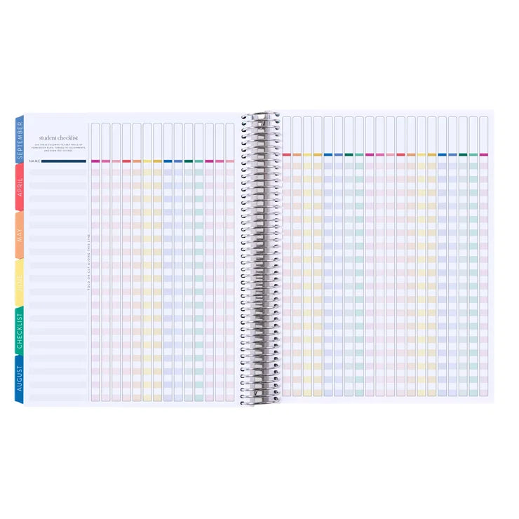 **SPECIAL ORDER** Applescape Legacy Horizontal Teacher Lesson Planner - Jan '27 to Dec '27