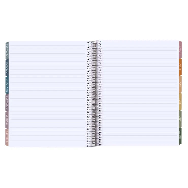 **SPECIAL ORDER** Toile Fine Horizontal Teacher Lesson Planner- Jan '27 to Dec '27