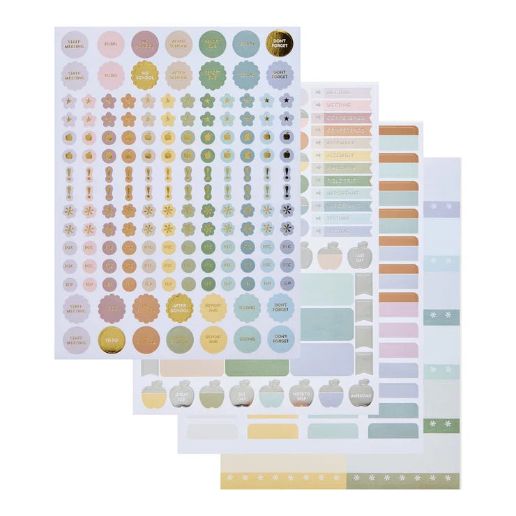 **SPECIAL ORDER** Toile Fine Horizontal Teacher Lesson Planner- Jan '27 to Dec '27