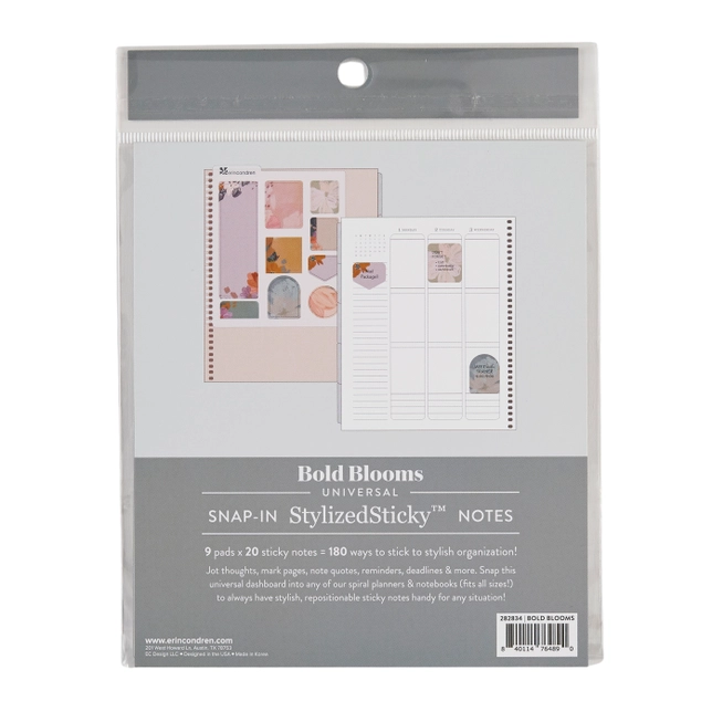 Bold Boom Universal Snap-In Stylised Sticky™ Notes