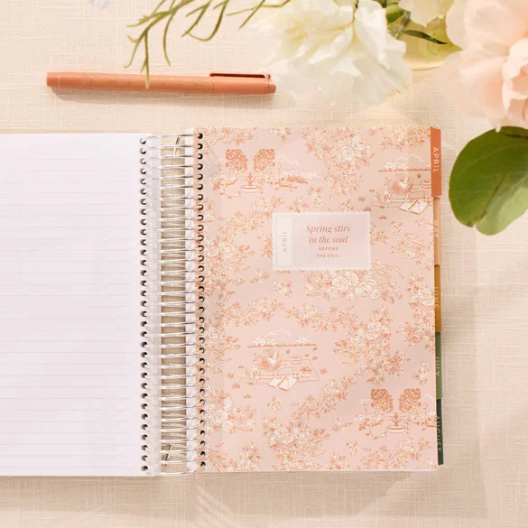 Metallic Toile A5 LifePlanner™ Dashboard Interior