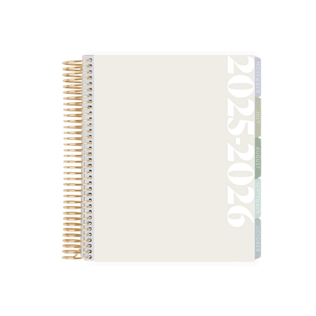 **SPECIAL ORDER** Minimal Monthly Planner - Pastel Minimal Interior - Aug '25 - Jul '26
