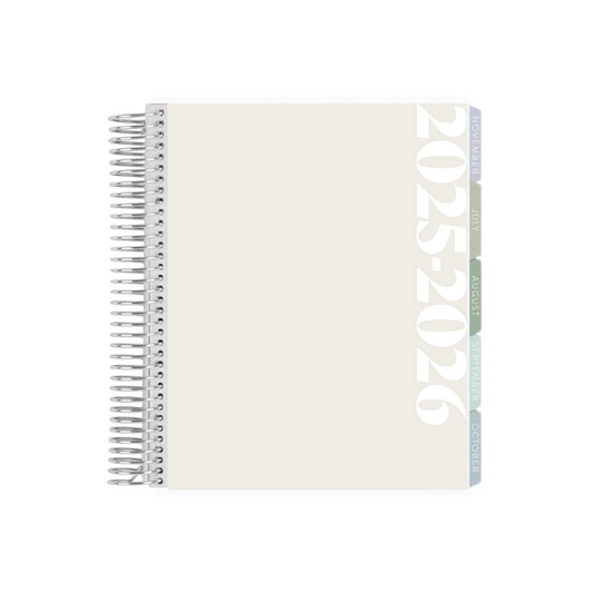 **SPECIAL ORDER** Minimal Monthly Planner - Pastel Minimal Interior - Aug '25 - Jul '26