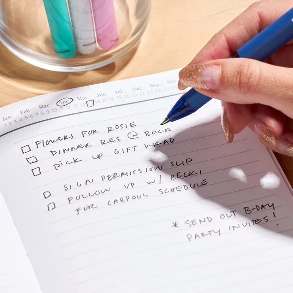 Black Gel Pens 4-Pack