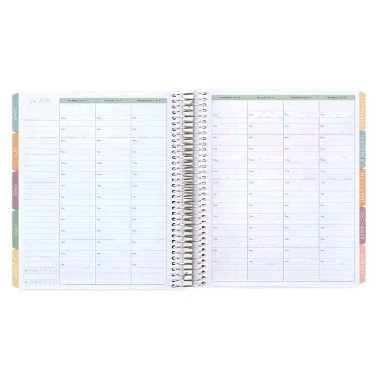 **SPECIAL ORDER** Bouquet Hourly LifePlanner™ - Jul '25 to Jun '26