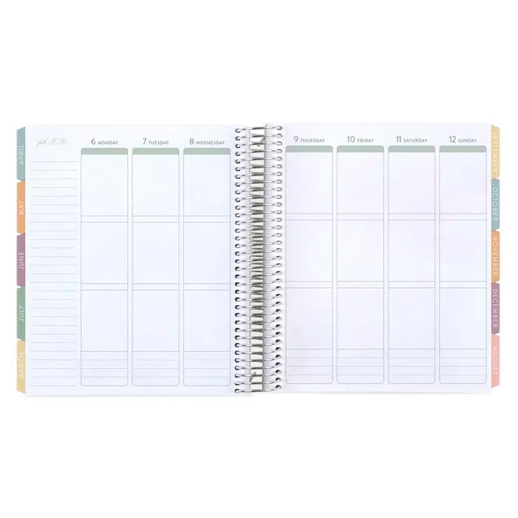 Minimal LifePlanner™ Spread Layout Option [Bouquet Interior]