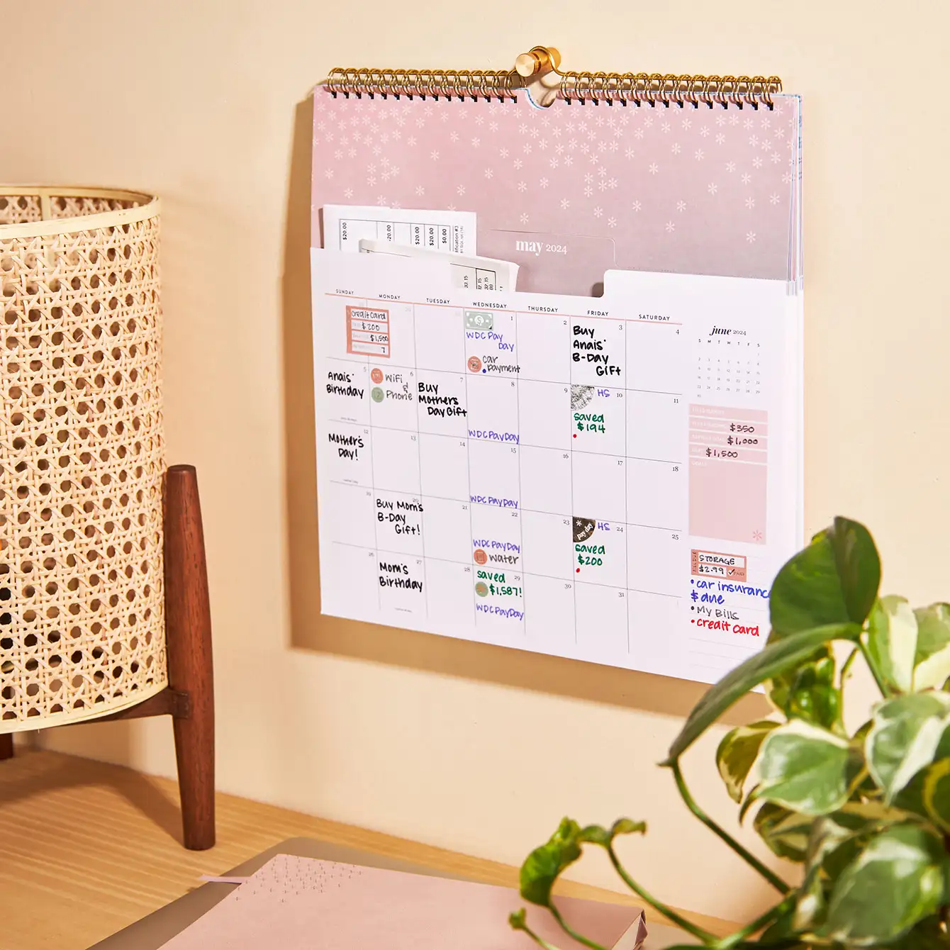 Budget File Folder 2024 Calendar Simply Planned