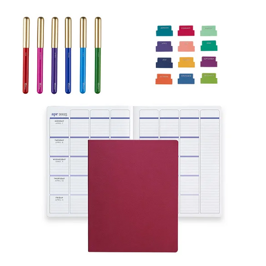 **SPECIAL ORDER** Colorful Softbound Teacher Lesson Planner Bundle