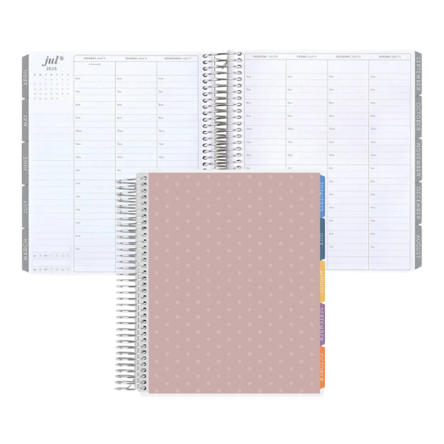 **SPECIAL ORDER** Canvas Hourly LifePlanner™ - Jan '25 - Dec '25